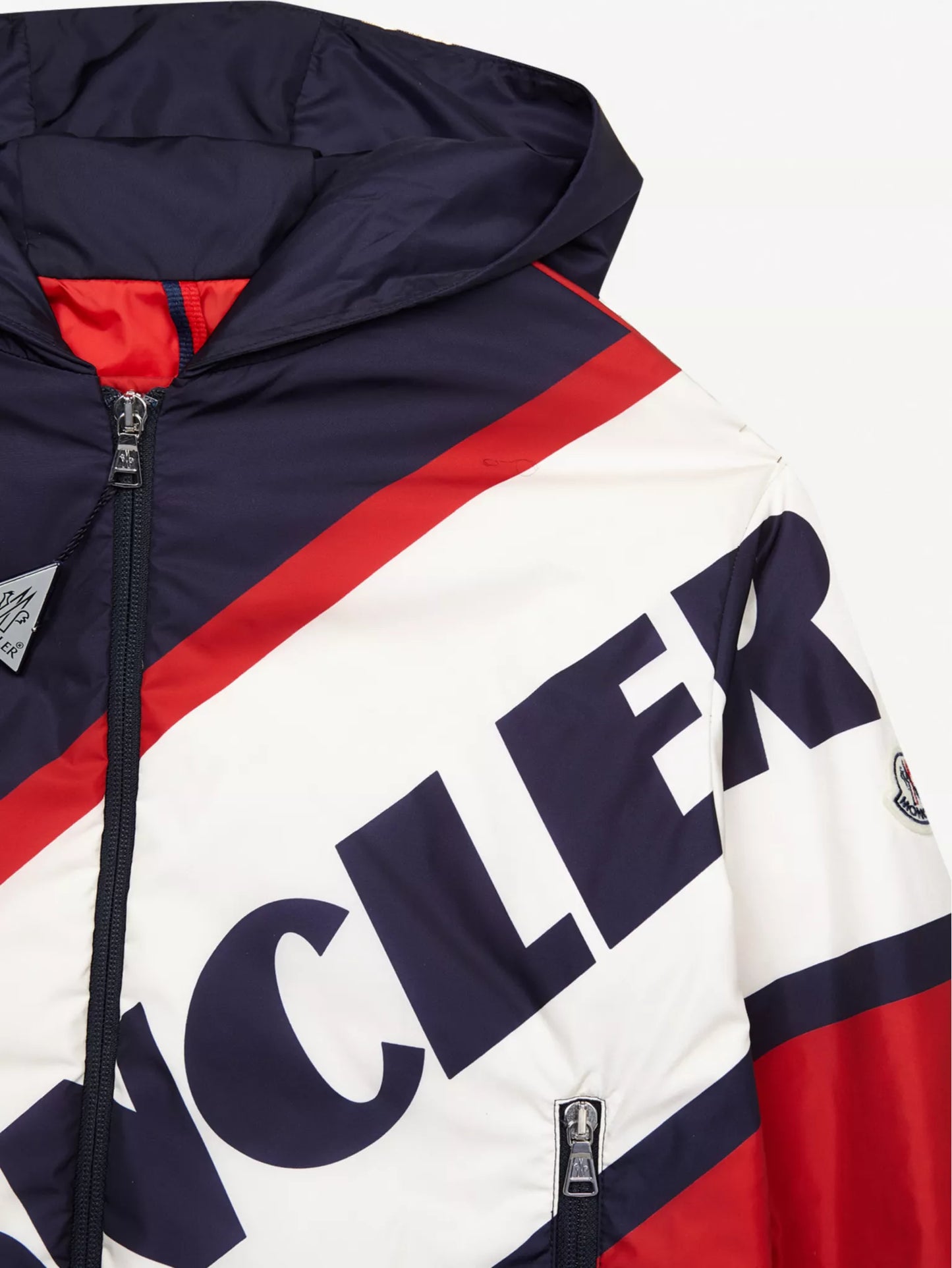 Moncler - Bert logo-print shell-down hooded coat