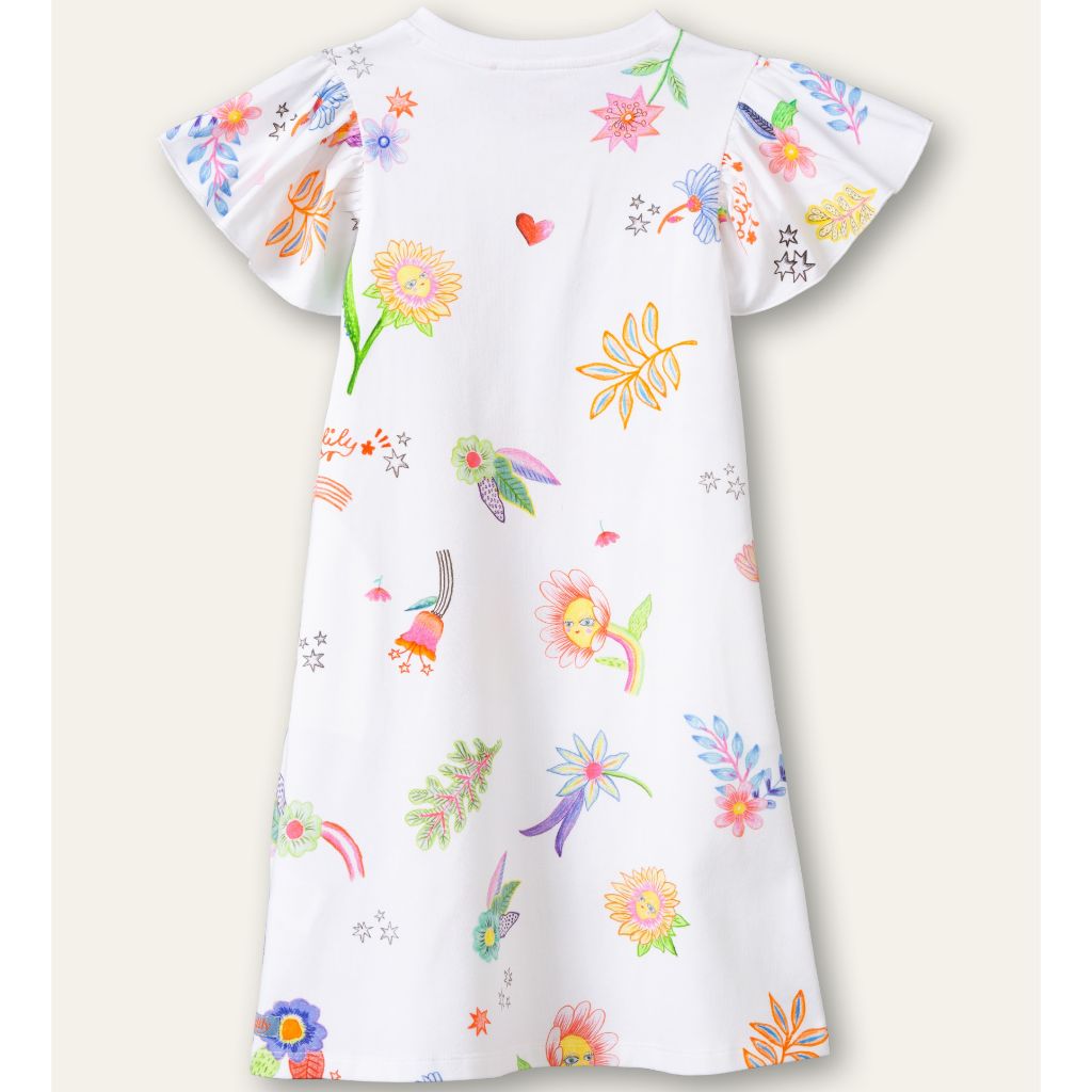 Oilily - White Flower Dress