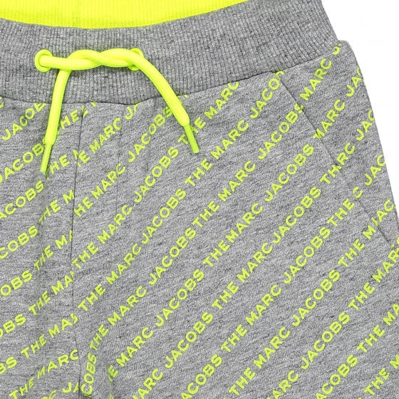 Marc Jacobs - Boys Grey Logo Shorts