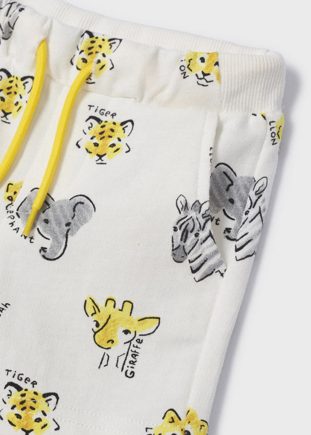 Mayoral - Baby Boy Animal Shorts