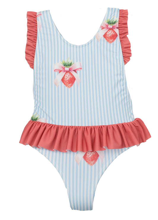 Meia Pata - STRAWBERRIES "Saona" Swimsuit