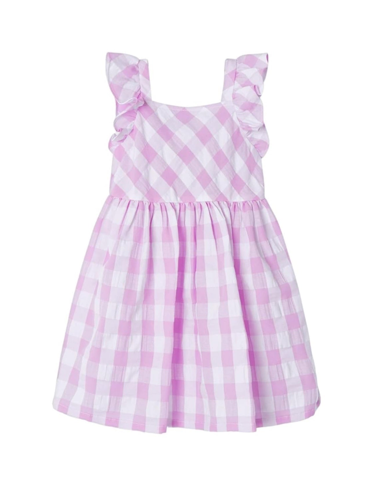 Mayoral - Girls Gingham Dress