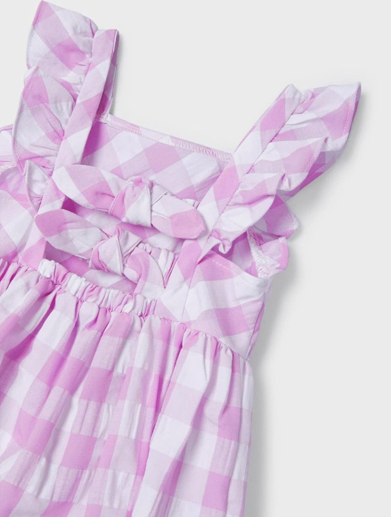 Mayoral - Girls Gingham Dress