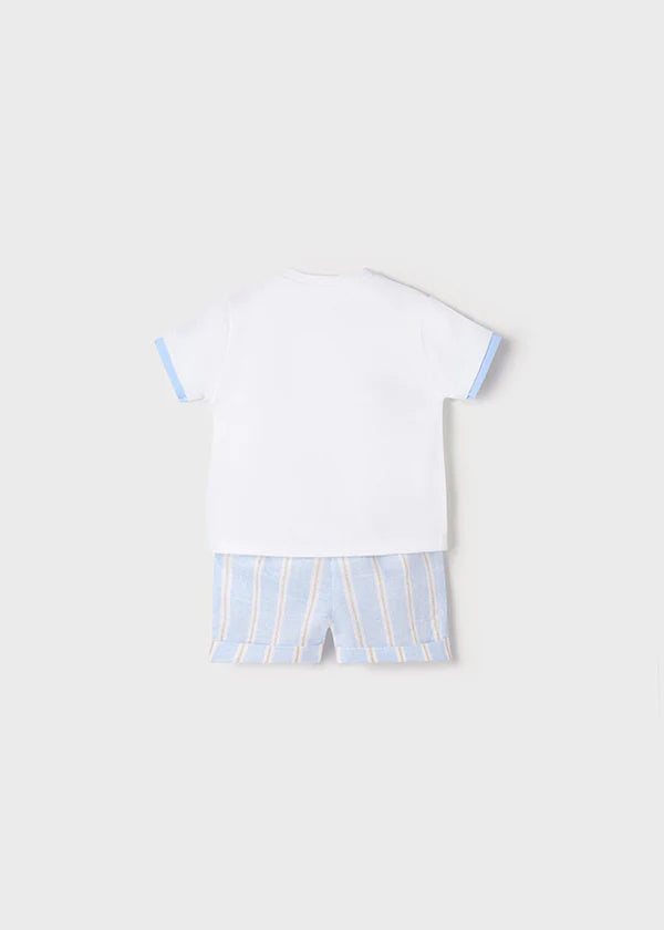 Mayoral - Striped Short Set Boys