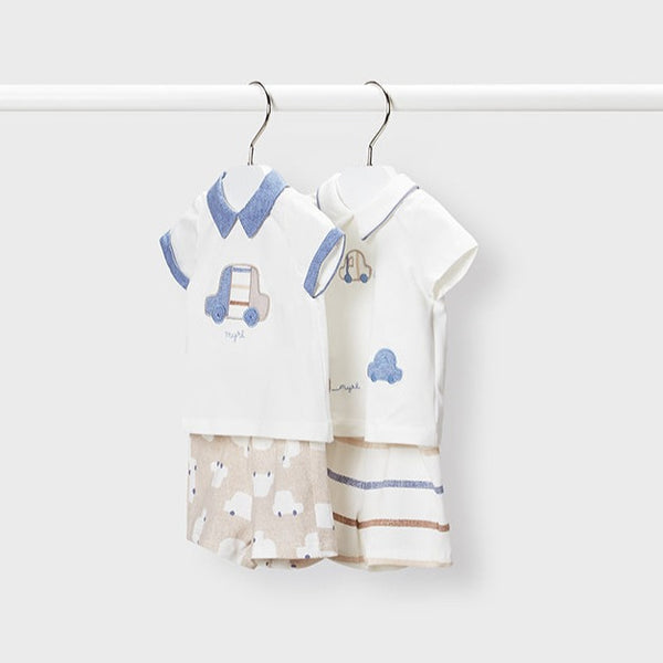 Mayoral - Ivory Short Set (2 Pack)