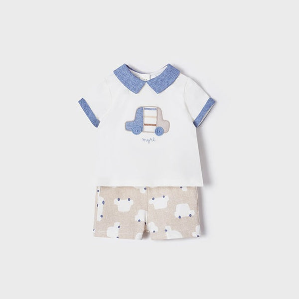 Mayoral - Ivory Short Set (2 Pack)