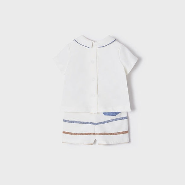 Mayoral - Ivory Short Set (2 Pack)