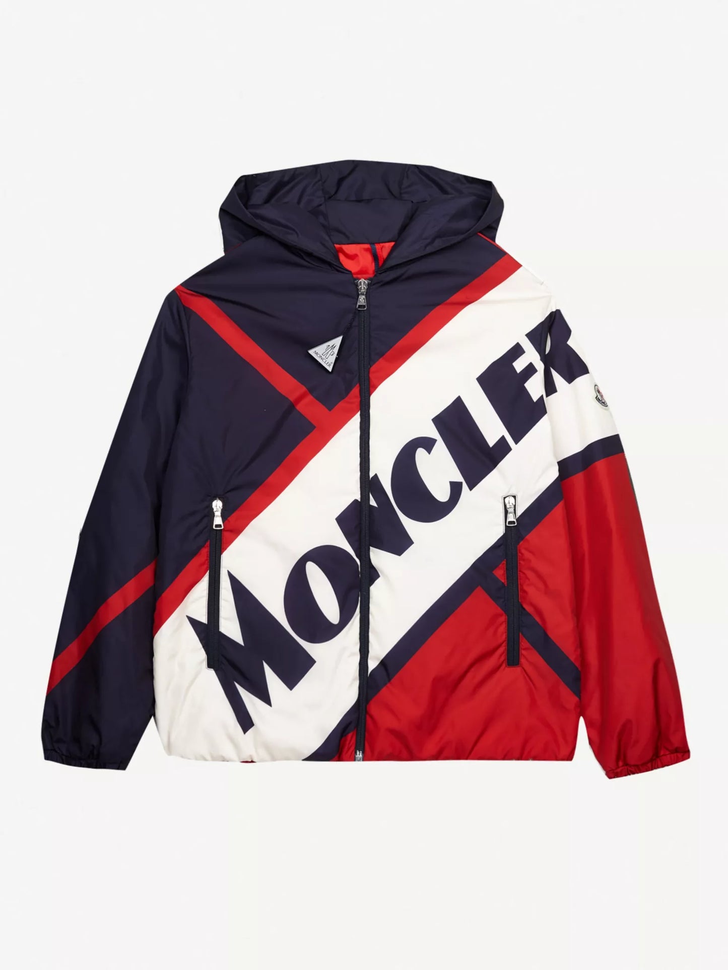 Moncler - Bert logo-print shell-down hooded coat