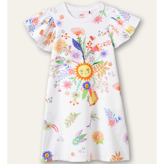 Oilily - White Flower Dress