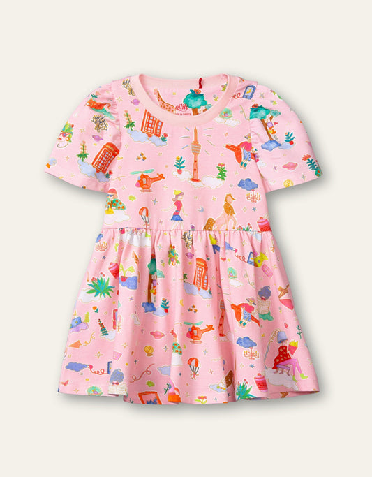 Oilily - Pink Print Dress