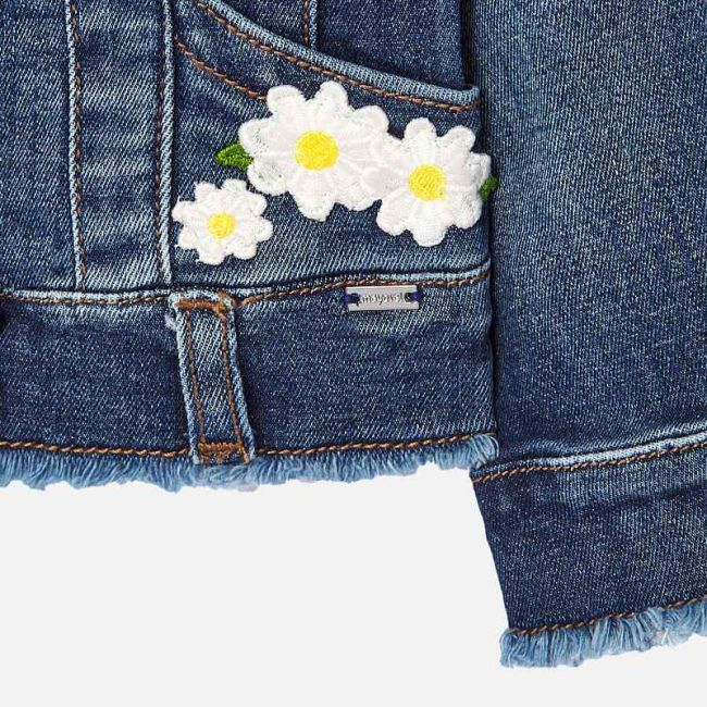Mayoral - Baby Girls Daisy Denim Jacket