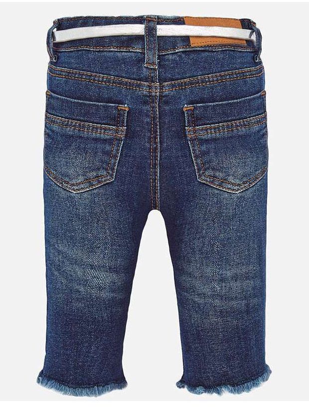 Mayoral - Baby Girls Daisy Denim Jeans