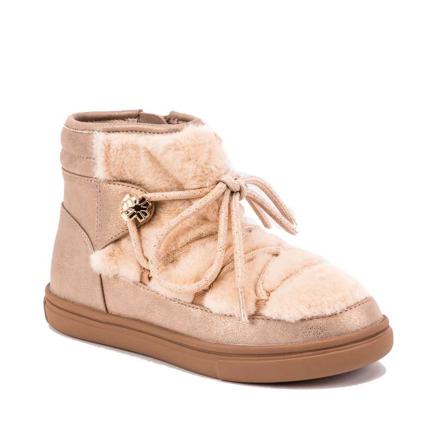 Mayoral - Girls Pink Faux Fur Boot