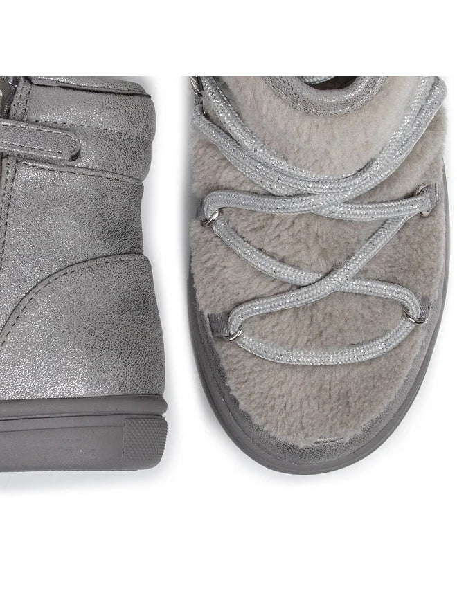 Mayoral - Girls Grey Faux Boot