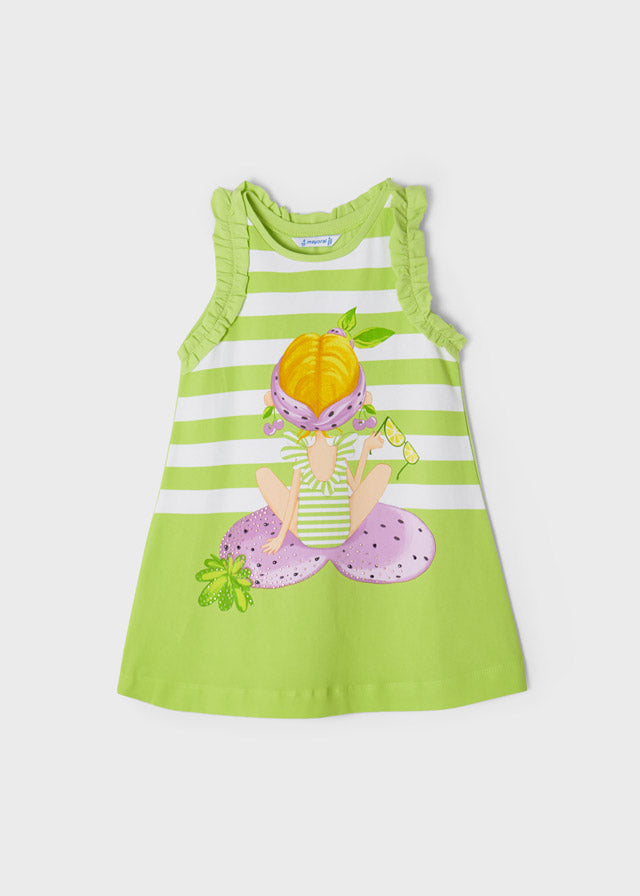 Mayoral - Lemon Patterned Dress