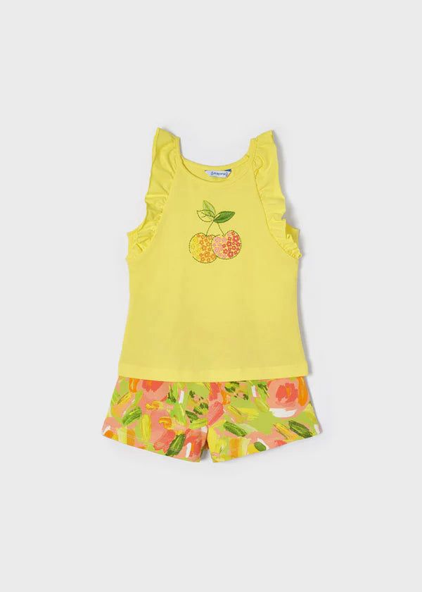 Mayoral - Floral Print Short Set