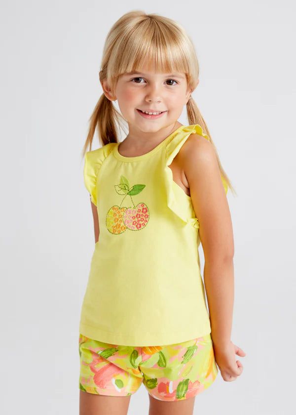 Mayoral - Floral Print Short Set