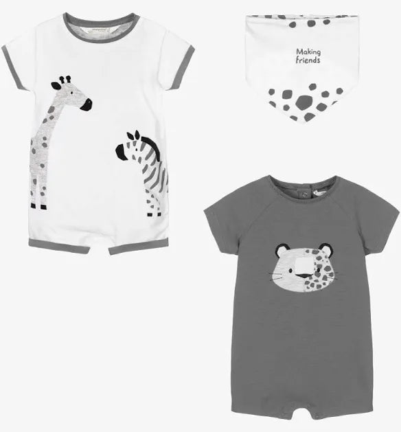 Mayoral Newborn - Baby Boys Shortie Set