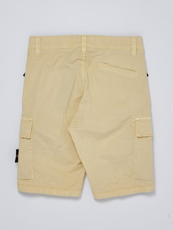 Stone Island - Boys Beige Cargo Short