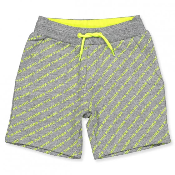 Marc Jacobs - Boys Grey Logo Shorts