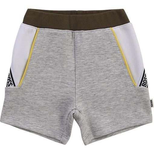 Boss - Boys Grey Bermuda Shorts