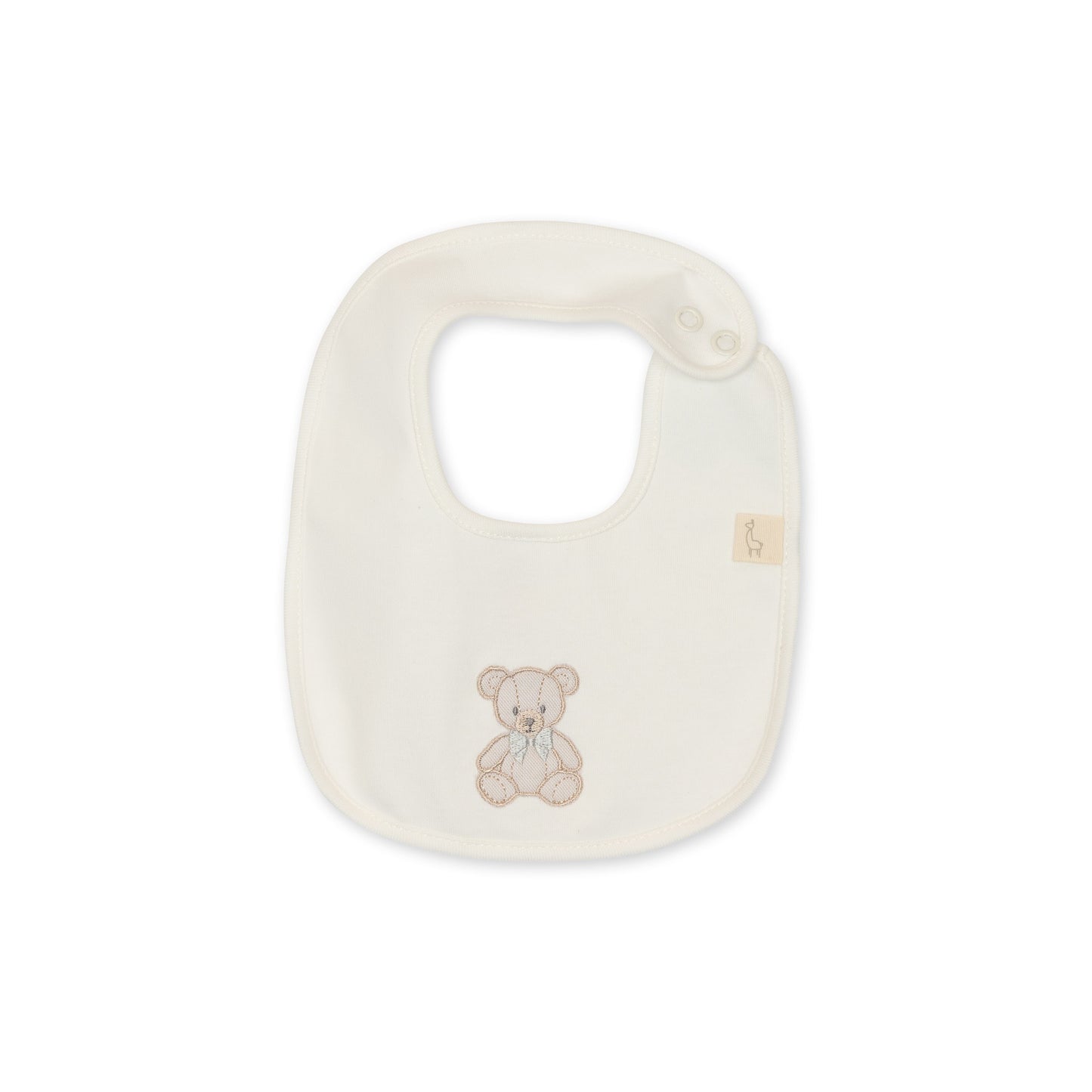 Baby Gi - Teddy Bib - Ivory
