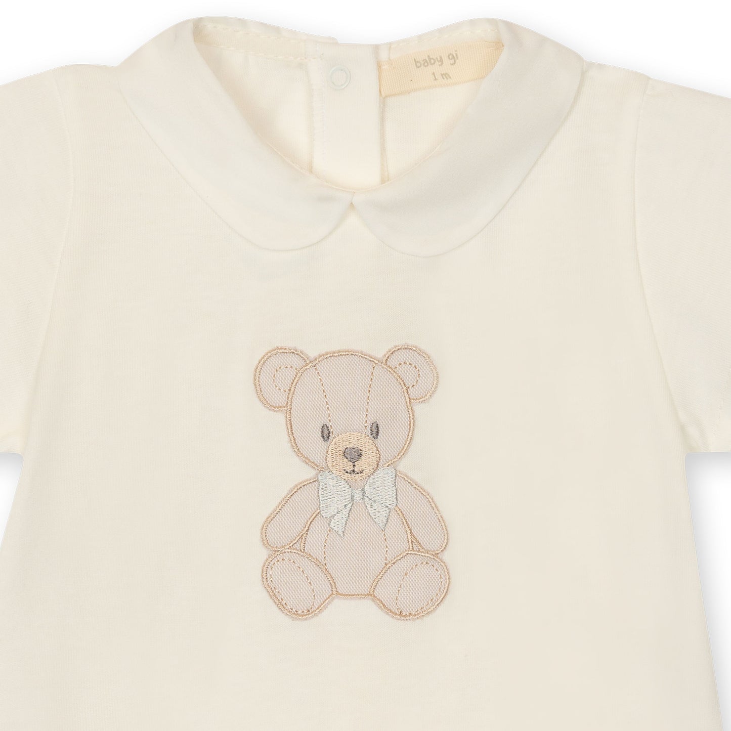 Baby Gi - Teddy Romper - Ivory