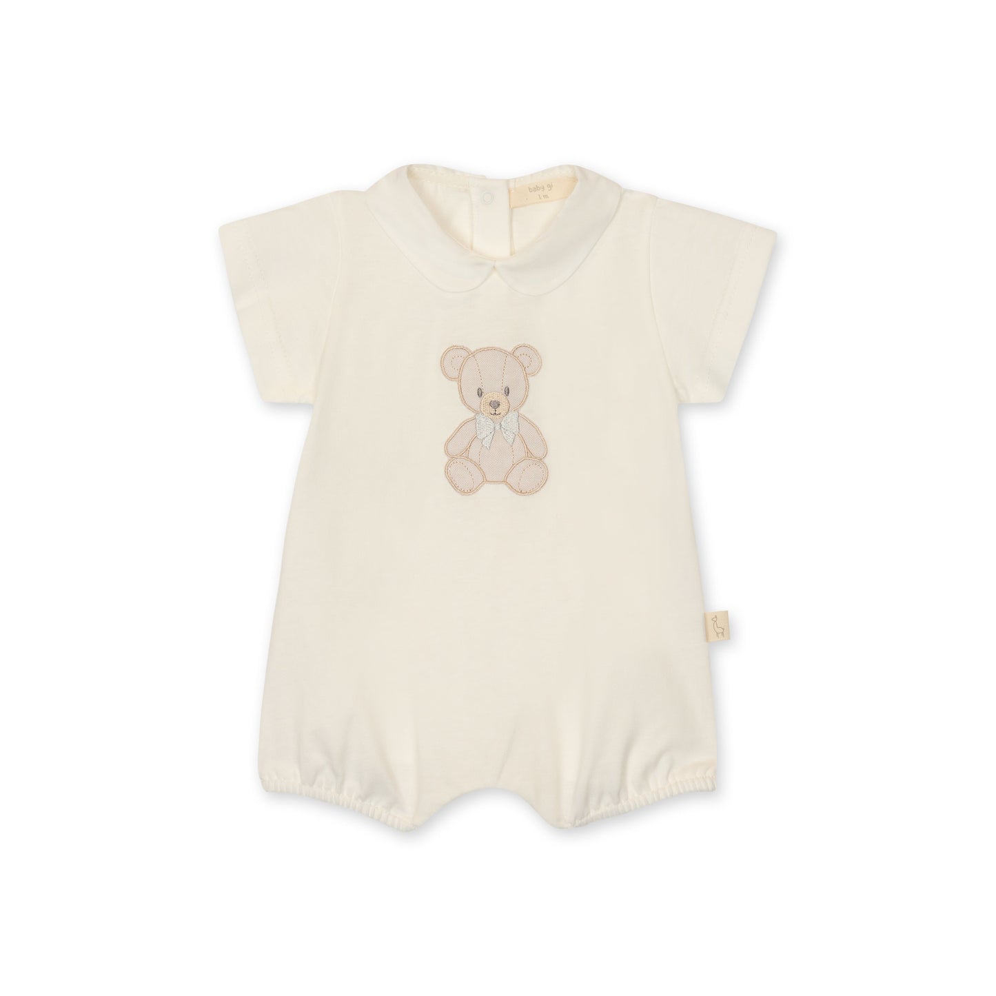 Baby Gi - Teddy Romper - Ivory