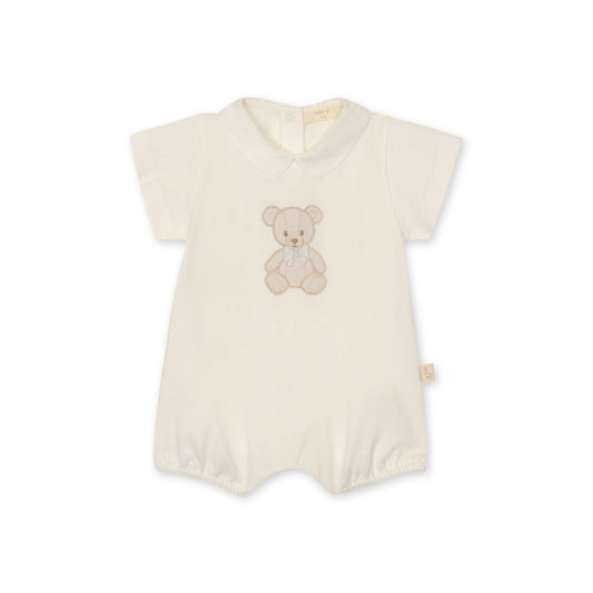Baby Gi - Teddy Romper - Ivory