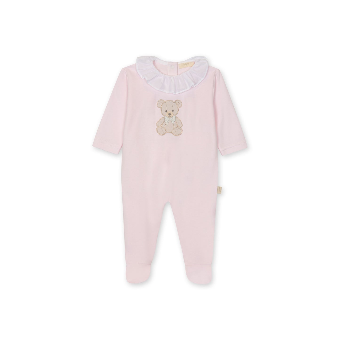 Baby Gi - Teddy Sleepsuit - Pink