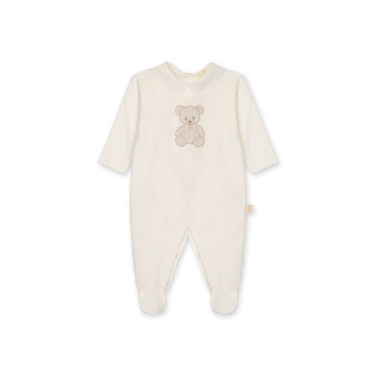 Baby Gi - Teddy Sleepsuit - Ivory