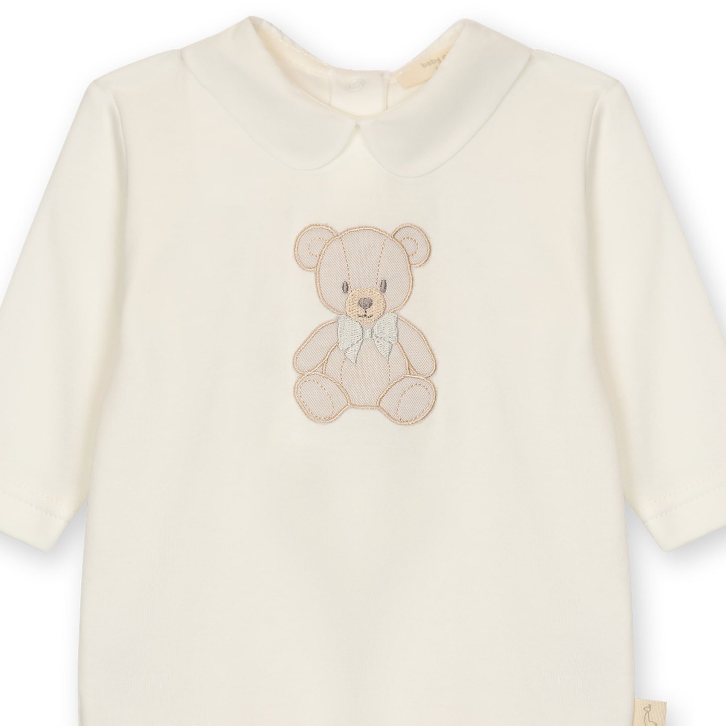 Baby Gi - Teddy Sleepsuit - Ivory