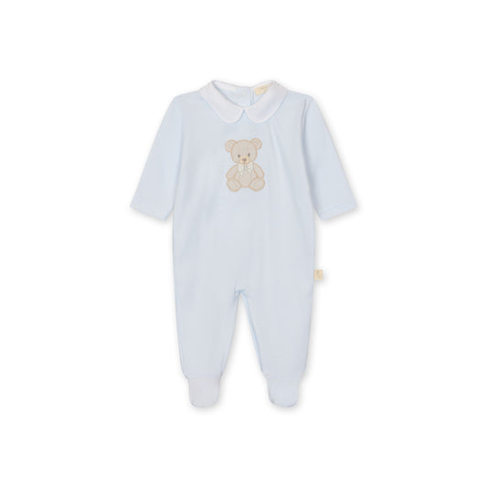 Baby Gi - Teddy Sleepsuit - Blue